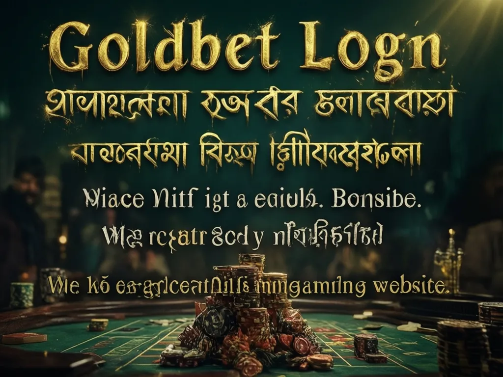 Goldbet Login Guide